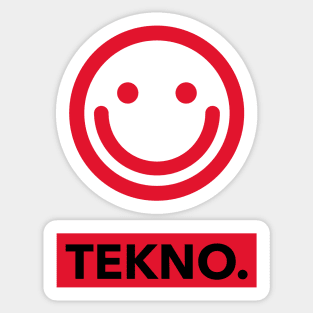 Tekno Smile Sticker